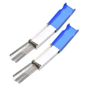 Solder tip cleaner cutting nozzle cleaner with aluminum alloy surface oxidation