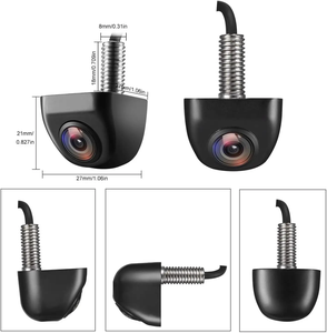 E-TOO 공장 제조업체 자동차 카메라 반전 보조 방수 720P/1080P 160 도 숨겨진 자동차 카메라 AHD 자동차 역 카메라 - Product Image 2