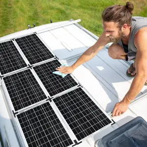 Di piccole dimensioni pannello solare Mono poli silicio PV moduli solari 20w 30w 50w 100w 120w 12v 24v pannello solare per auto di ricarica