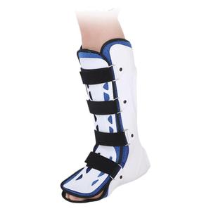 <b>Ankle</b> Brace JE-037 White PVC Joint Fixation <b>Support</b> For Lower Leg Sprain Protection - Product Image 2