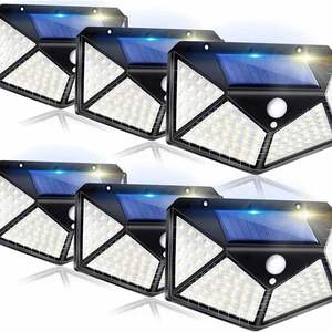 LED Solar Motion <b>Sensor</b> <b>Light</b> 3 Mode Human <b>Sensor</b> Solar Wall Lamp IP65 Waterproof Outdoor Garden <b>Light</b> - Product Image 2