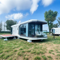 Capsule spatiale de glamping, maison écologique, cabane de retraite, pod de luxe, villa, maison de vacances, unité d'hébergement