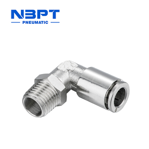 4mm/6mm/8mm/10mm/12mm/16mm NPCT tutto in ottone maschio dritto BSPT filettatura R con vite esagonale raccordi a tubo di collegamento rapido - Product Image 2