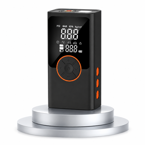 OEM ODM Portable Tire Inflator Air Compressor 150PSI Digital Display Auto Stop Tire <b>Pump</b> Power Bank LED Light for Car Motorcycle - Product Image 1
