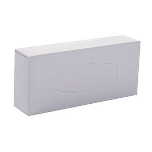 Mouchoirs en papier rectangulaires blancs 2 plis en pâte de bois vierge pour la maison, l'hôtel et la salle de bain - Product Image 5