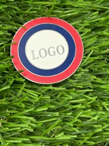 Marqueur de balle de golf magnétique personnalisé OEM ODM <span class=keywords><strong>en</strong></span> métal plaqué or, jeton <span class=keywords><strong>en</strong></span> laiton, emblème, achat <span class=keywords><strong>en</strong></span> gros, fabricant chinois, livraison rapide - Product Image 3