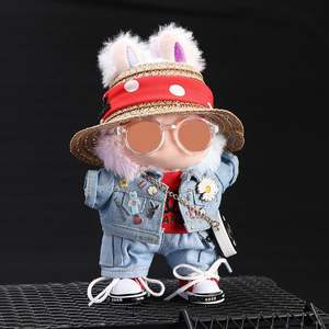 Costume en jean inspiré des concerts, poupée de mode Labuibui, accessoires de vêtements en PVC, échelle 1:3, unisexe, à partir de 14 ans - Product Image 3