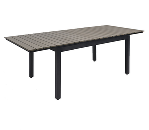 <span class=keywords><strong>Tavolo</strong></span> <span class=keywords><strong>da</strong></span> <span class=keywords><strong>Pranzo</strong></span> Estensibile in Alluminio e WPC per Giardino, Patio e Terrazza, Rettangolare o Quadrato - Product Image 1