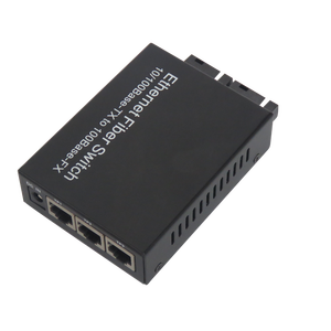 Convertidor de Medios Ópticos SC de Venta Caliente de Fábrica, Transceptor Óptico Monomodo 1310nm 1550nm 2 SC + 3 RJ45, Convertidor de Fibra Óptica - Product Image 6