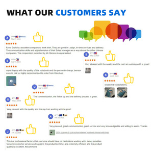 Tái chế máy tính xách tay văn phòng phẩm bìa mềm Brown <span class=keywords><strong>Kraft</strong></span> Giấy trống máy tính xách tay - Product Image 5