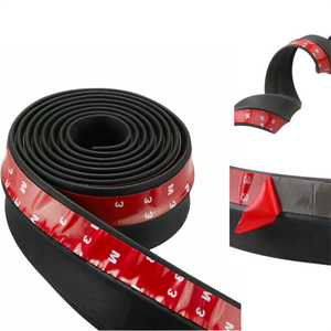 HaoFa vendita calda in fibra di carbonio universale paraurti anteriore auto striscia di protezione paraurti per auto - Product Image 1