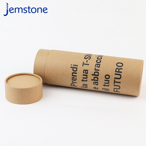 ขายส่งที่กําหนดเองพิมพ์กระดาษแข็งคราฟท์กระดาษสามารถชาหลอดบรรจุภัณฑ์กระดาษ - Product Image 2