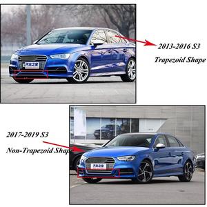 Auto di fabbrica <span class=keywords><strong>A3</strong></span> S3 in fibra di carbonio labbro anteriore per <span class=keywords><strong>Audi</strong></span> S3 <span class=keywords><strong>A3</strong></span> 8v.5 Sline berlina 2017 2018 2019 <span class=keywords><strong>2020</strong></span> paraurti anteriore slipitter Kit corpo Splitter - Product Image 5