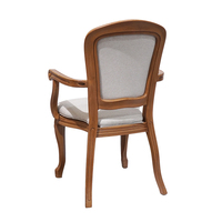 Chaise de banquet empilable en plastique PP imitation bois, durable, pour repas en plein air, salon et mariages