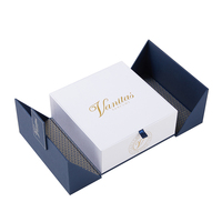 Laminación brillante, cartón magnético de lujo, embalaje de papel, regalo, caja de zapatos de etiqueta privada