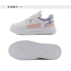 Women's Autumn Breathable Lightweight <b>Soft</b>-soled Comfortable Lace-up Platform Sneakers - Product Image 6