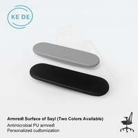 Coussinets d'accoudoir universels KEDE pour chaise de bureau, remplacement en PU pour chaise de gamer et autres accessoires de mobilier