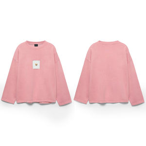 KingSen Custom <b>Patchwork</b> 300GSM Cotton Breathable Long Sleeve T-<b>shirts</b> Regular Fit Y2K Style Men's T-<b>shirts</b> - Product Image 5