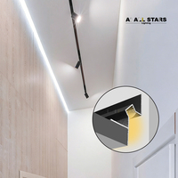 Projets commerciaux, décoration intérieure, bande lumineuse en PVC, éclairage, profilés en aluminium, rails pour bandes lumineuses, cadres de profilés en aluminium