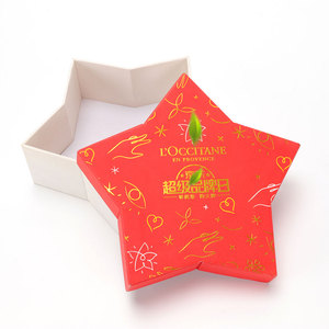 Boîte cadeau personnalisée en forme <span class=keywords><strong>d</strong></span>'étoile, carton rigide, nouvelle structure, emballages cadeaux créatifs irréguliers pour chocolat et bonbons - Product Image 4