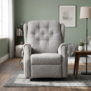 Sillón reclinable eléctrico para personas mayores con función de masaje, sofá reclinable individual con estructura metálica completa para sala de estar. - Product Image 3