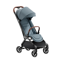 Poussette pliable ZIZA en alliage d'aluminium léger, poussette de voyage compacte et portable, poussette pour bébé et tout-petit, capacité de charge de 10 kg