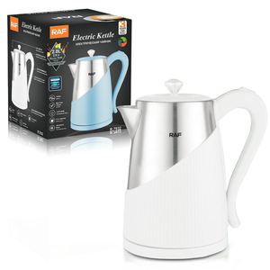 Bouilloire électrique portable à LED colorée 2L pour usage domestique et hôtelier, sans BPA, matériau sûr, arrêt automatique - Product Image 1