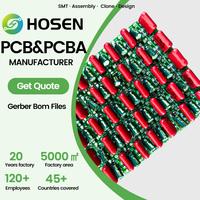 Personnalisable OEM Fiable Longue Durée de Vie Double Face Aluminium OSP Finition de Surface Carte Pilote SMT LED PCB Circuit Électronique