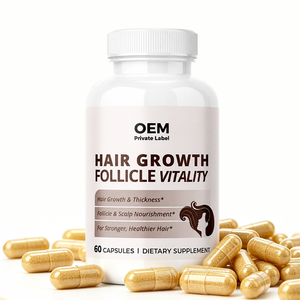 Cápsulas <span class=keywords><strong>de</strong></span> Suplemento para el Crecimiento del Cabello con Biotina 10000mcg y Saw Palmetto, Bloqueador <span class=keywords><strong>de</strong></span> DHT, para Adultos con Cabello Fino - Product Image 2