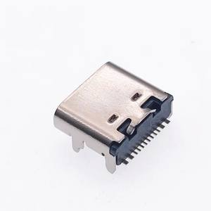 Connettore Orizzontale Femmina Tipo C a 16 Pin per Montaggio Superficiale 6.5/7.35/8.35mm Alta Corrente 5A con Dati e Ricarica - Product Image 4