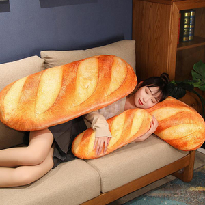 Bantal Bentuk Roti Butter Toast 3D Simulasi Makanan yang Dapat Dibalik - Product Image 6