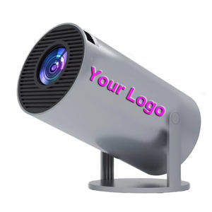 Mini projecteur vidéo HY300 meilleure configuration haute 720P 4K prise en charge Android 11 Internet à courte portée avec prise américaine 2G RAM - Product Image 2