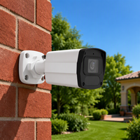 Cámara IP Exterior Tipo Bala Fija POE de 6K y 12MP con Doble Luz Inteligente, Audio Bidireccional, Color Completo y Detección de Personas y Vehículos