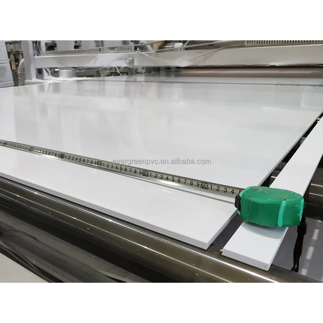 Sdelergreen papan busa PVC 9mm, papan putih 2050*3050mm ramah lingkungan untuk penggunaan iklan
