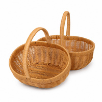 Panier de pique-nique tressé style bohème très tendance, sac fourre-tout pour femme, sac à main de shopping extérieur, couleur personnalisable