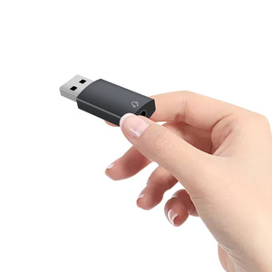 Carte son externe USB, adaptateur <span class=keywords><strong>audio</strong></span> USB vers 3,5 mm, convertisseur <span class=keywords><strong>audio</strong></span> USB pour ordinateur portable, PC, <span class=keywords><strong>casque</strong></span>, haut-parleur - Product Image 3