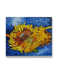 Pintura al óleo hecha a mano, pintura al óleo de flores, arte de pared personalizable, decoración del hogar, pintura de flores
