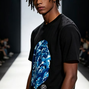 Buthing Monkey A999.1 Versione Alta, Disponibile, T-shirt da Uomo con Stampa Lettering bepes, Maglietta Stampata di Tendenza, Designer di Moda, Lakawarm - Product Image 6