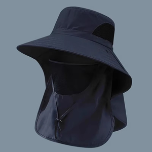 Sombrero de Verano con Protección para el Cuello, Transpirable, de Ala Ancha, Protección UV, para Pesca, Viajes, Playa y Vacaciones - Product Image 3