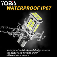 YOBIS Luces T15 3030 24SMD Plug and Play LED Canbus W16W Ampoule LED de recul pour voiture