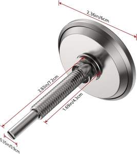 Thermomètre alimentaire étanche en acier inoxydable pour <span class=keywords><strong>barbecue</strong></span> Grill Four pour <span class=keywords><strong>couvercle</strong></span> de <span class=keywords><strong>barbecue</strong></span> - Product Image 3