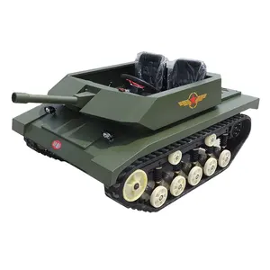Cao su Crawler khung gầm giỏ hàng giải trí Tank AVT-T02