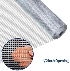 Rollos de Malla de Alambre Soldada Galvanizada Antioxidante Personalizada con Revestimiento de PVC Verde, Calibre 16-18, para Uso en Construcción, Tamaños Personalizados - Product Image 6