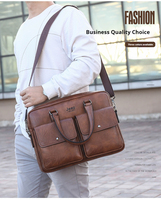 Sacs à main en PU à grande capacité de 14 pouces avec logo personnalisé, sacs à main à bandoulière unique, étanches, souples, sacoches d'affaires, sacs pour ordinateur portable de voyage