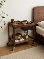 GZ1013 Meuble de salon moderne et minimaliste pour le bureau et la maison, table console de luxe avec tiroirs de rangement, hauteur réglable, bois massif