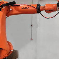 Robot de fraisage Kuka Kr210 à 7-8 axes, machine de gravure CNC, robot de sculpture sur pierre pour marbre, machine de sculpture 3D
