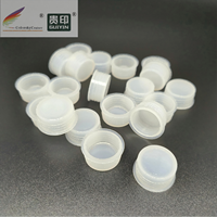 (100) Tapa de tapa de tolva de cartucho de tóner para cartuchos de tóner Samsung Xerox Dell Diámetro 20mm unids/lote
