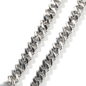 UWIN Hip Hop 6mm gelang rantai Kuba tipis dengan kotak gesper 5A CZ Iced Out gadis wanita gelang Kuba - Product Image 4