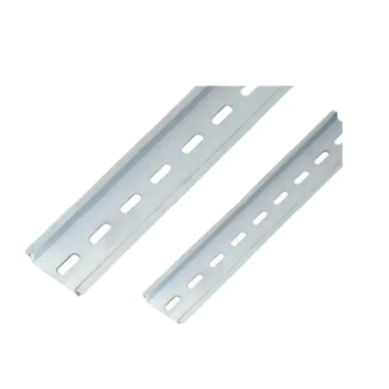 TH35-7.5L metal Galvanizado elétrico de alumínio din rail