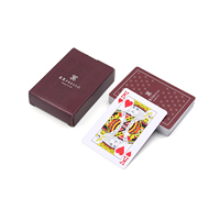 Cartes à jouer professionnelles personnalisées de haute qualité, étui à cartes en plastique imprimable